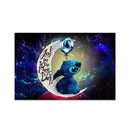 Stitch Love You To The Moon Galaxy Jigsaw Puzzle
