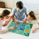 Stitch And Angel Summer Jigsaw Puzzle