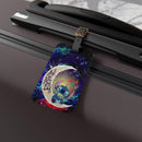 Stitch Hold Yoda Love You To The Moon Galaxy Luggage Tag