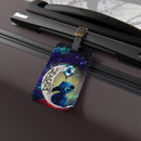 Stitch Love You To The Moon Galaxy Luggage Tag