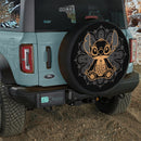 Mandala Meditating Stitch Yoga Jeep Car Spare Tire Cover