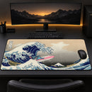 Stitch The Great Wave Japan Desk Mat