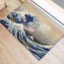 Stitch The Great Wave Japan Doormat Home Decor