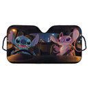 Stitch and Angel Car Auto Sunshades