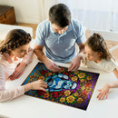 Stormtrooper Rose Stained Glass Jigsaw Puzzle