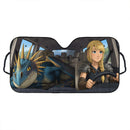 Stormfly x Astrid Hofferson How to Train Your Dragon Car Auto Sunshades
