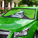 Stormtrooper Peek Under The Blanket Green Car Auto Sunshades