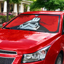 Stormtrooper Peek Under The Blanket Red Car Auto Sunshades
