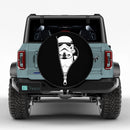Stormtrooper Unzipped Jeep Car Spare Tire Cover