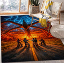 Stranger Things Series Rectangular Area Rug