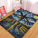 Stranger Things Series Starry Night Rectangular Area Rug