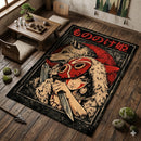 Studio Ghibli Princess Mononoke Rectangular Area Rug