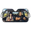 Suguru Geto Jujutsu Kaisen Car Auto Sunshades