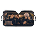 Geto Gojo and Shoko Jujutsu Kaisen Car Auto Sunshades