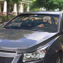 Geto Gojo and Shoko Jujutsu Kaisen Car Auto Sunshades