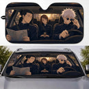 Geto Gojo and Shoko Jujutsu Kaisen Car Auto Sunshades