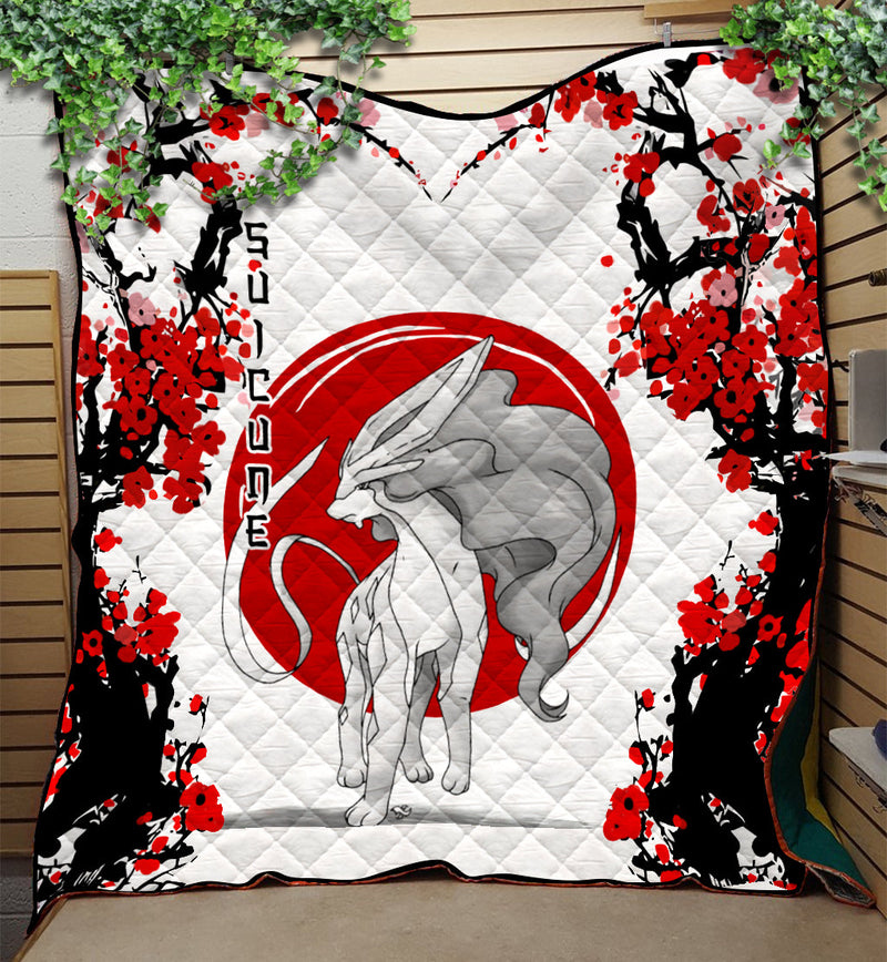 Suicuin Pokemon Japan Style Quilt Blanket