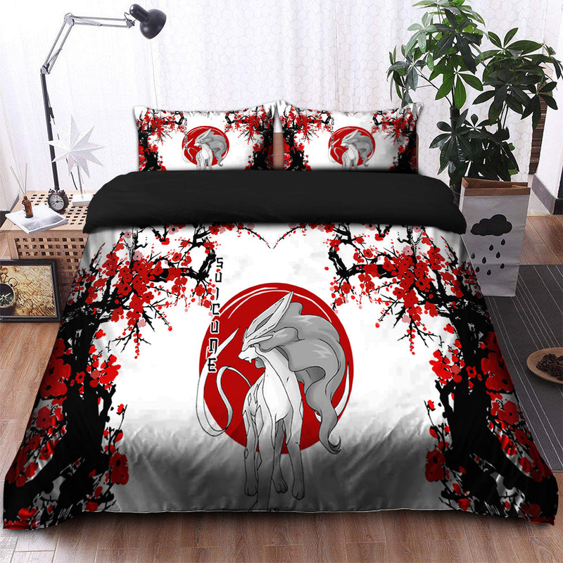 Suicuin Pokemon Japan Style Bedding Set Duvet Cover And 2 Pillowcases