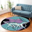 Suicune Pokemon Round Rug