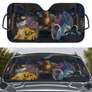 Suicune x Raikou x Entei Pokemon Car Auto Sunshades