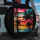 Summer Beach Car Spare Tire Cover