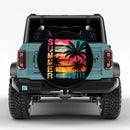 Summer Beach Car Spare Tire Cover
