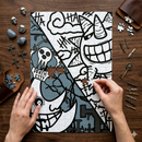 Sun And Moon Soul Eater Jigsaw Puzzle
