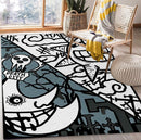 Sun And Moon Soul Eater Rectangular Area Rug