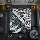 Sun And Moon Soul Eater Rectangular Area Rug