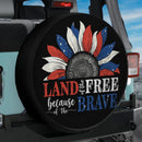 Sunflower Land Free Brave Car Spare Tire Cover