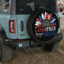 Sunflower Land Free Brave Car Spare Tire Cover