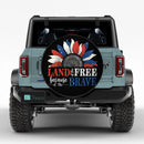 Sunflower Land Free Brave Car Spare Tire Cover