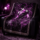 Sung Jin-woo Anime Solo Leveling Woven Throw Blanket