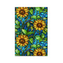 Sunflower Stained Glass Jigsaw Puzzle