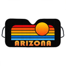 Sunset Retro Arizona Car Auto Sunshades
