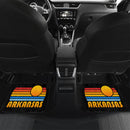 Sunset Retro Arkansas Car Floor Mats