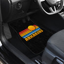 Sunset Retro Arkansas Car Floor Mats