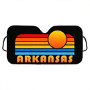Sunset Retro Arkansas Car Auto Sunshades
