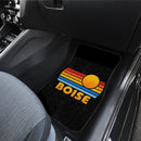 Sunset Retro Boise Car Floor Mats