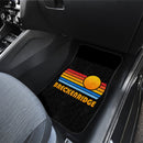 Sunset Retro Breckenridge Car Floor Mats