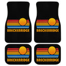 Sunset Retro Breckenridge Car Floor Mats