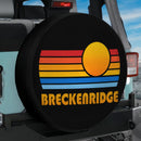 Sunset Retro Breckenridge Car Spare Tire Cover