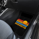 Sunset Retro Brooklyn Car Floor Mats
