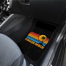 Sunset Retro Flagler Beach Car Floor Mats