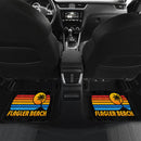 Sunset Retro Flagler Beach Car Floor Mats