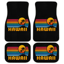 Sunset Retro Hawaii Car Floor Mats