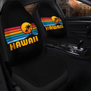 Sunset Retro Hawaii Custom Car Seat Covers Decor Protectors