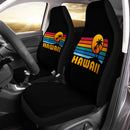 Sunset Retro Hawaii Custom Car Seat Covers Decor Protectors