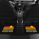 Sunset Retro Hilton Head Car Floor Mats