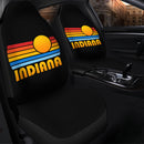 Sunset Retro Indiana Custom Car Seat Covers Decor Protectors